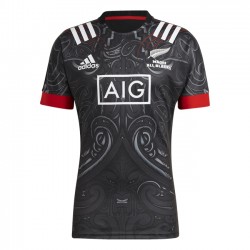 Camisola Neozelandesa Rugby Maori Equipamento Primeiro 2020-2021 Manga Curta